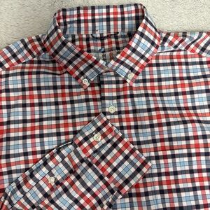 Vineyard Vines Men's Shirt OTG‎ Performance Brrr Cool Checkered Stretch Cool M